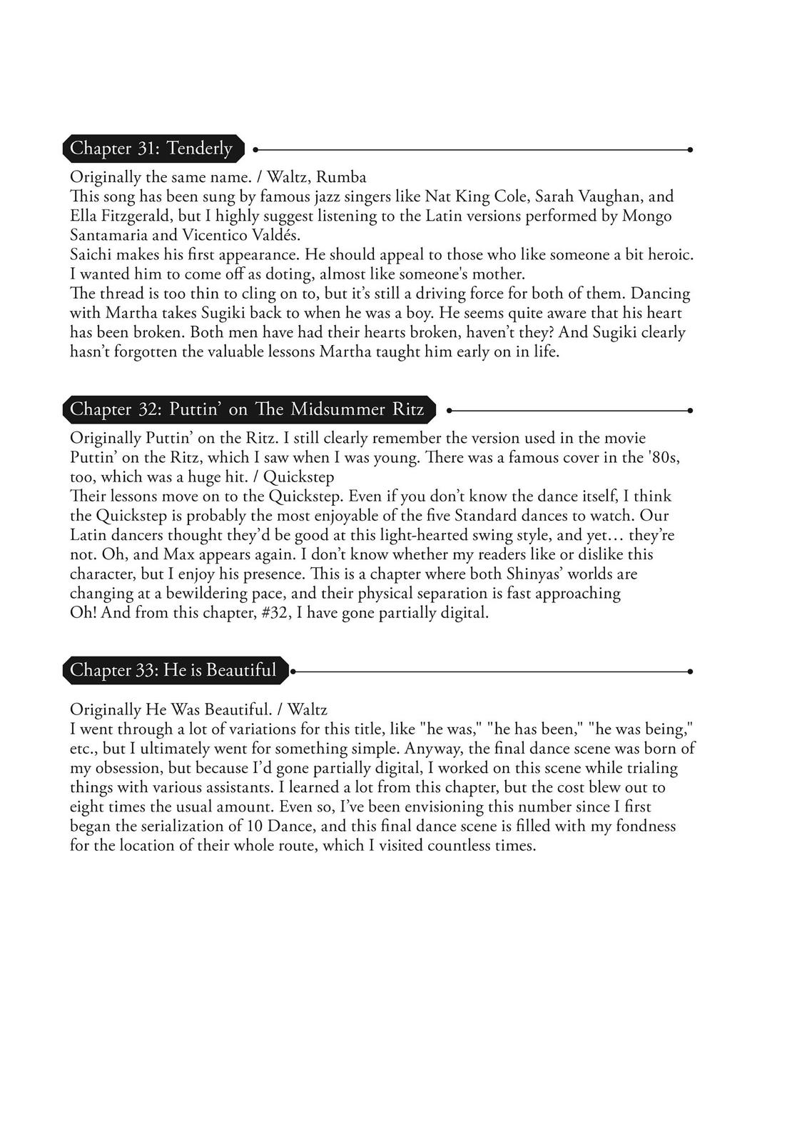 Read 10 Dance ENGLISH Manga Online