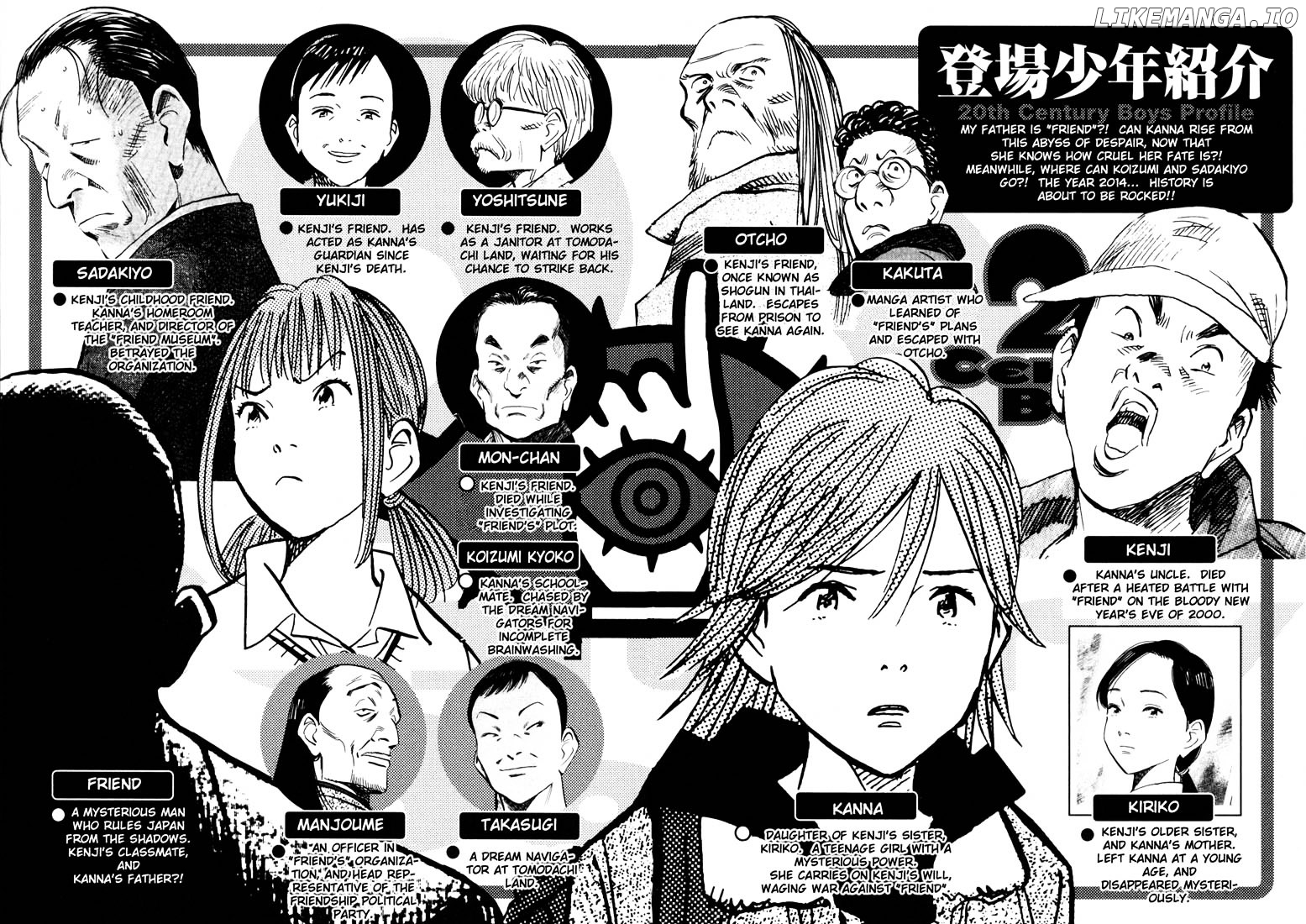 Read 20th Century Boys ENGLISH Manga Online