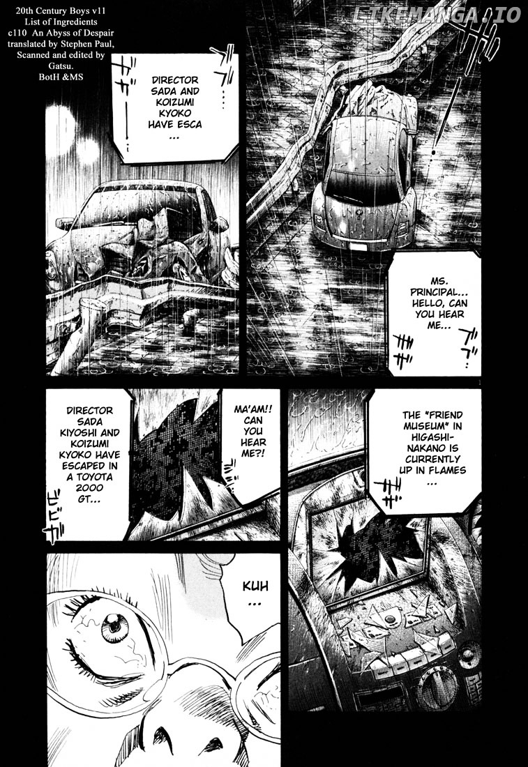 Read 20th Century Boys ENGLISH Manga Online