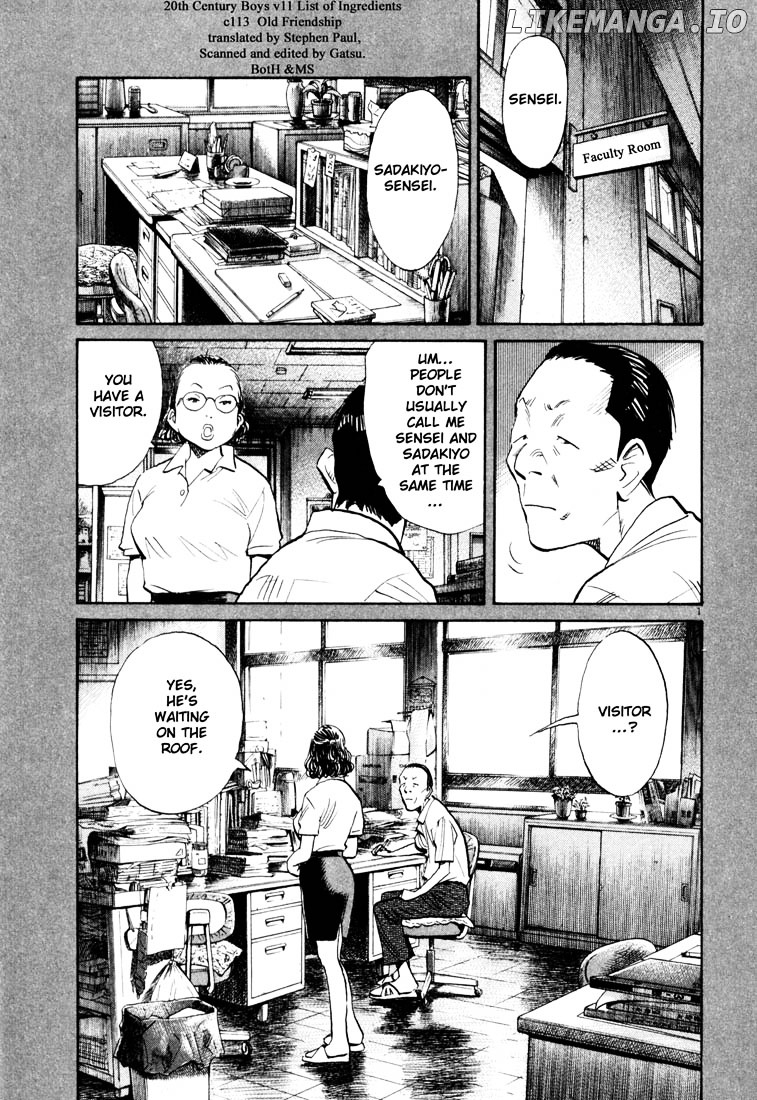 Read 20th Century Boys ENGLISH Manga Online