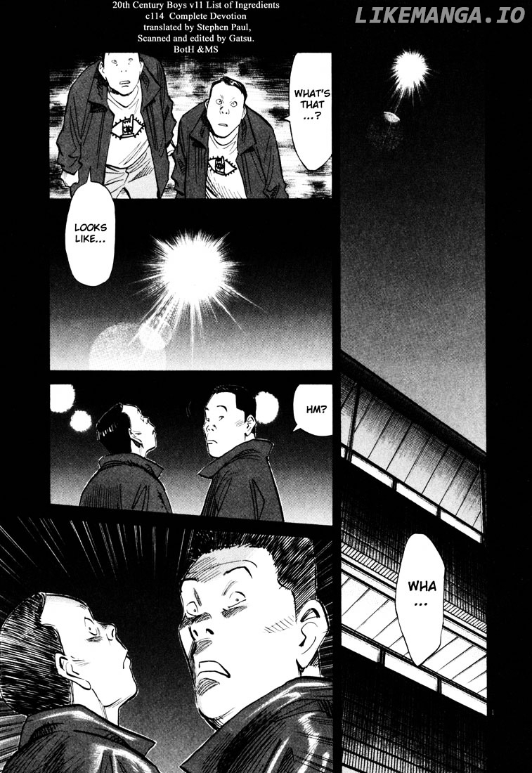 Read 20th Century Boys ENGLISH Manga Online