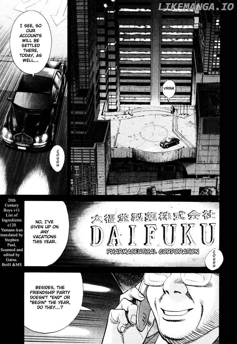 Read 20th Century Boys ENGLISH Manga Online