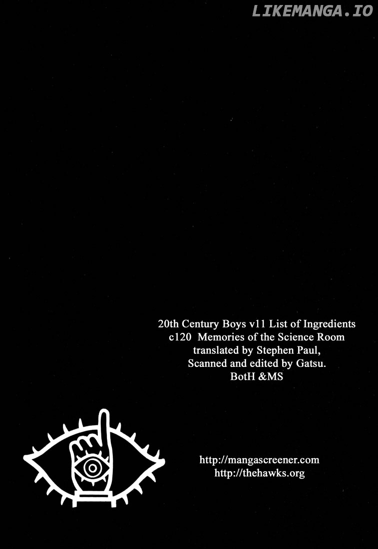 Read 20th Century Boys ENGLISH Manga Online