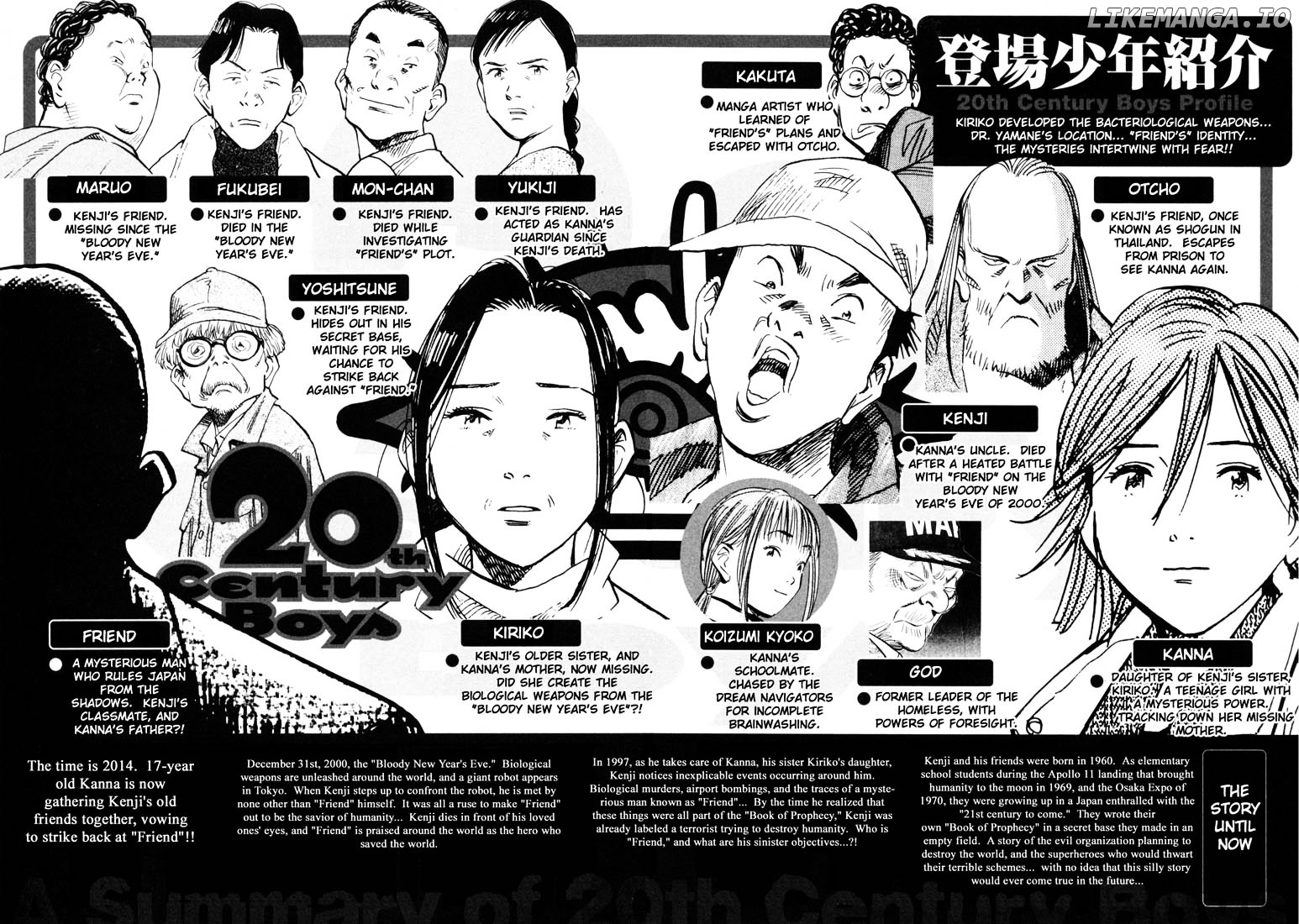Read 20th Century Boys ENGLISH Manga Online