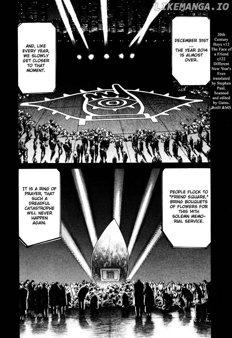 Read 20th Century Boys ENGLISH Manga Online