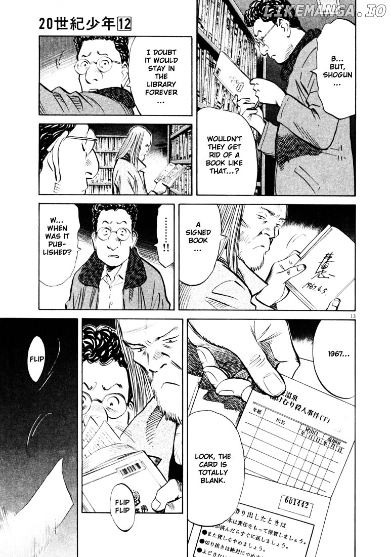 Read 20th Century Boys ENGLISH Manga Online