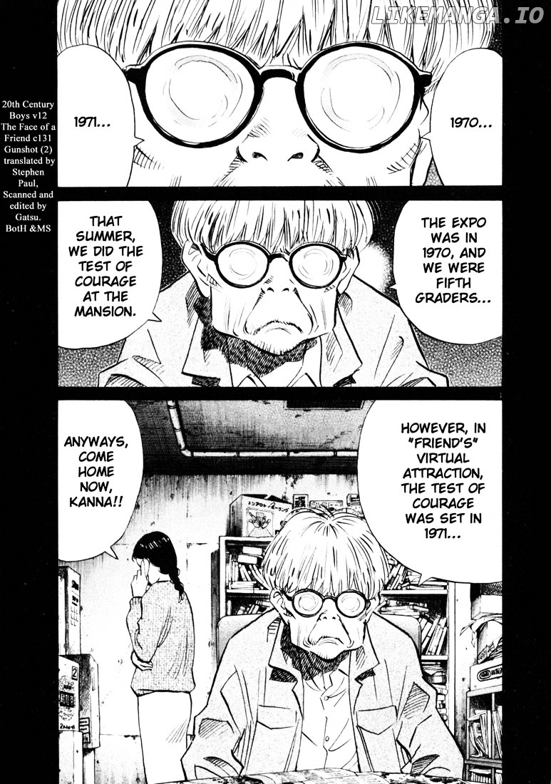 Read 20th Century Boys ENGLISH Manga Online