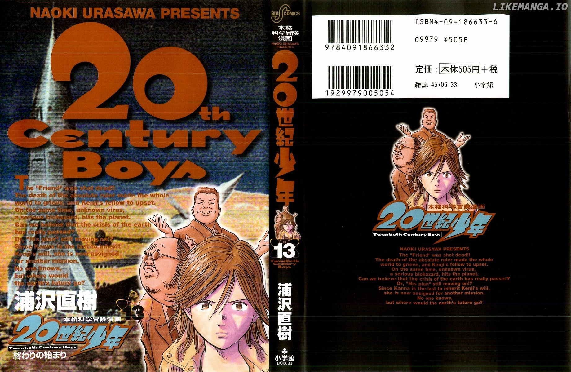 Read 20th Century Boys ENGLISH Manga Online