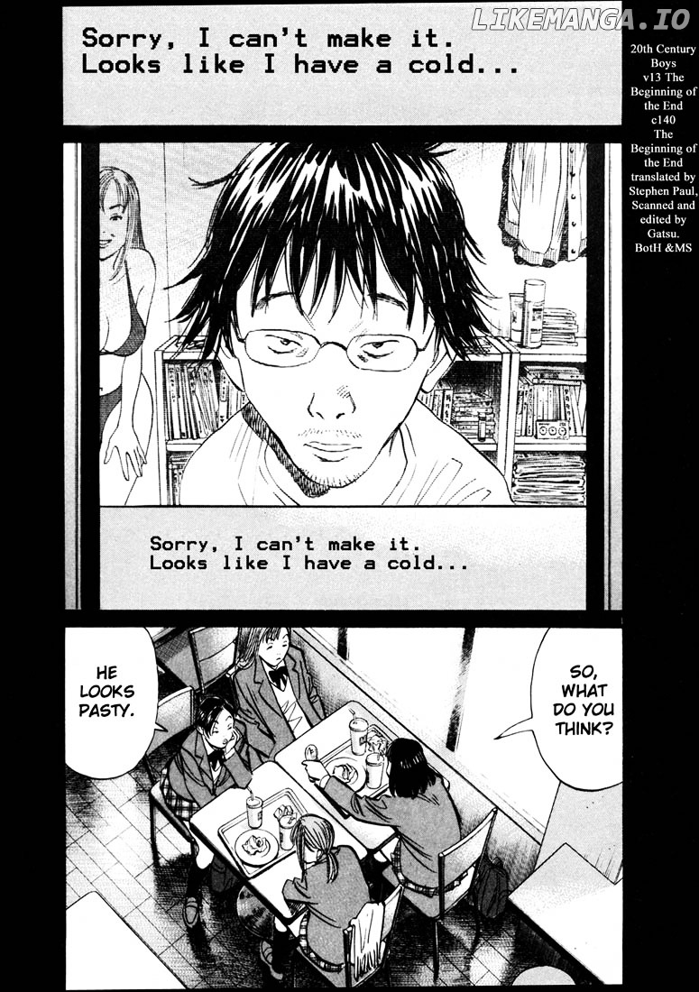 Read 20th Century Boys ENGLISH Manga Online