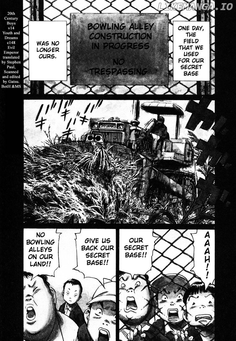 Read 20th Century Boys ENGLISH Manga Online