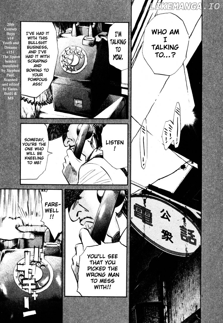 Read 20th Century Boys ENGLISH Manga Online