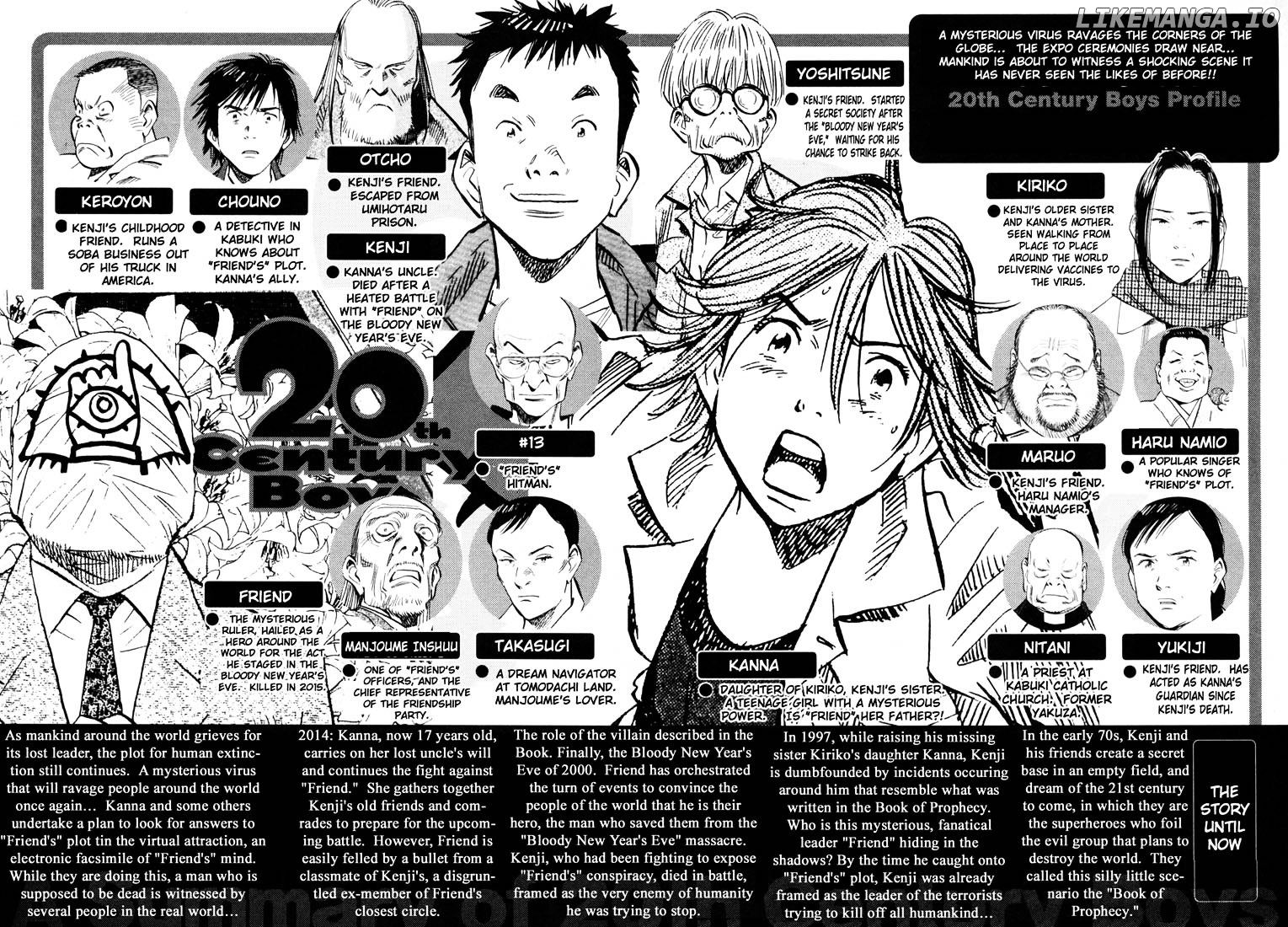 Read 20th Century Boys ENGLISH Manga Online