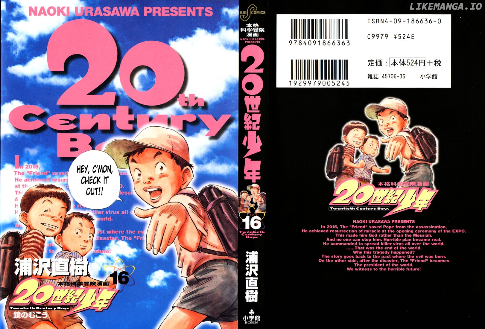 Read 20th Century Boys ENGLISH Manga Online