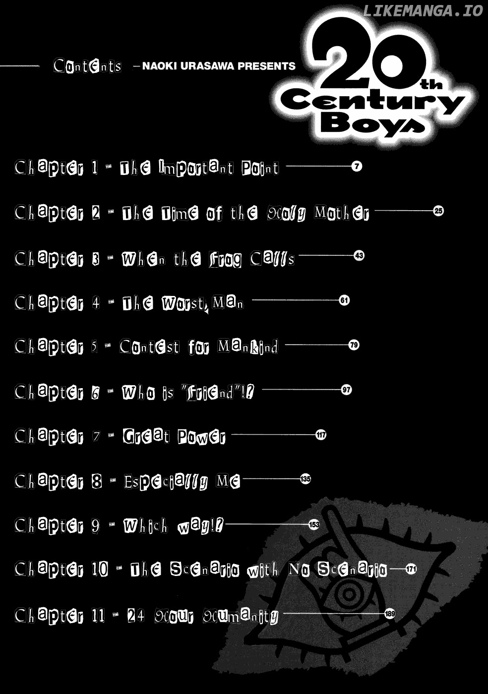 Read 20th Century Boys ENGLISH Manga Online