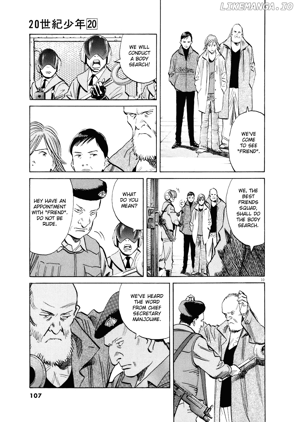 Read 20th Century Boys ENGLISH Manga Online