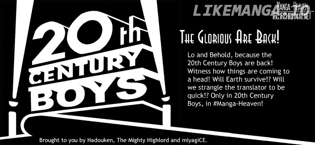 Read 20th Century Boys ENGLISH Manga Online