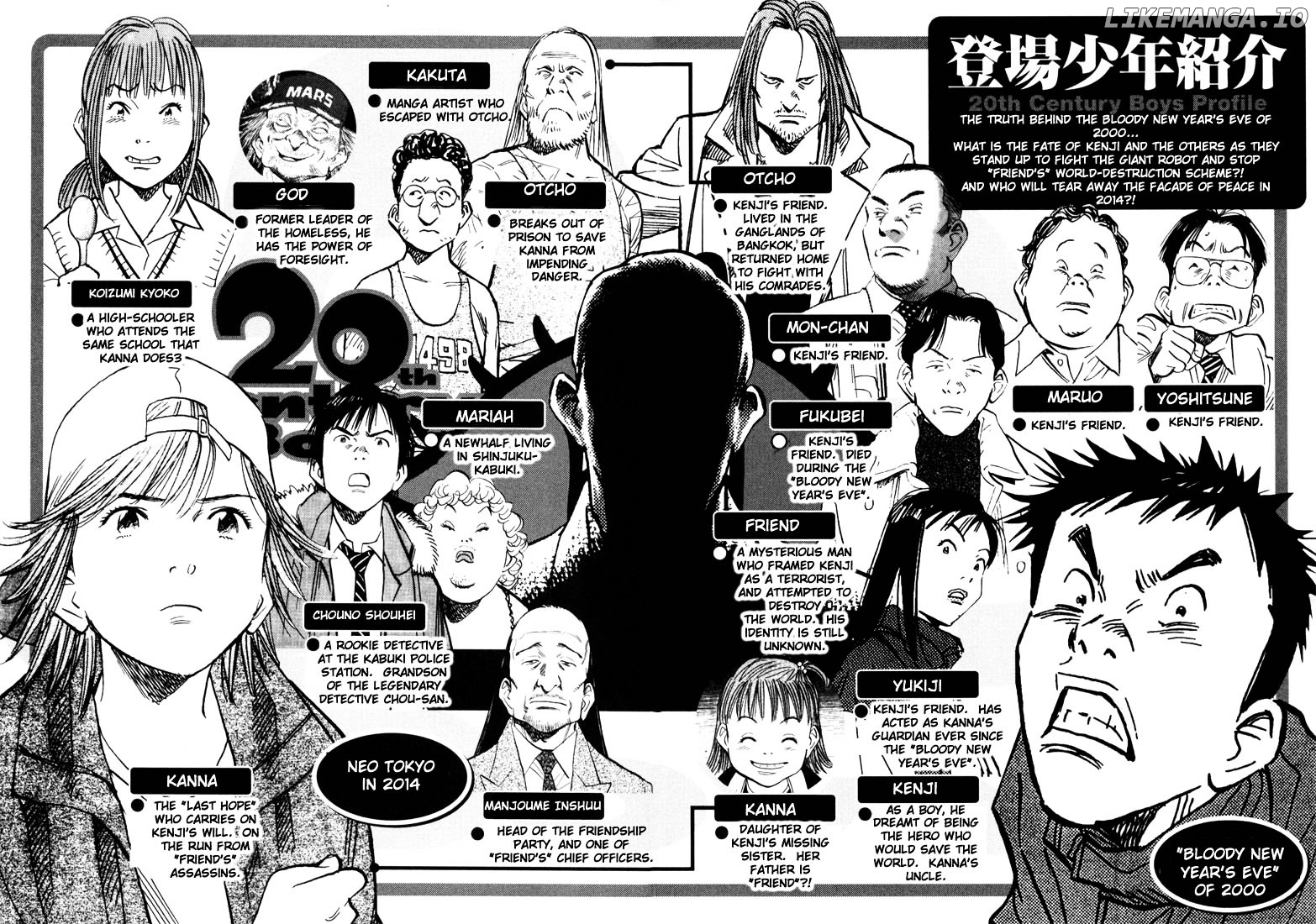 Read 20th Century Boys ENGLISH Manga Online