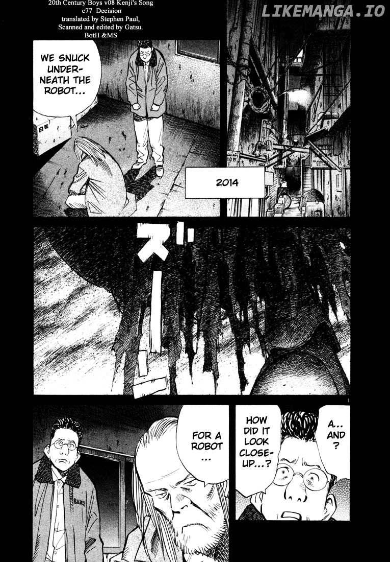Read 20th Century Boys ENGLISH Manga Online