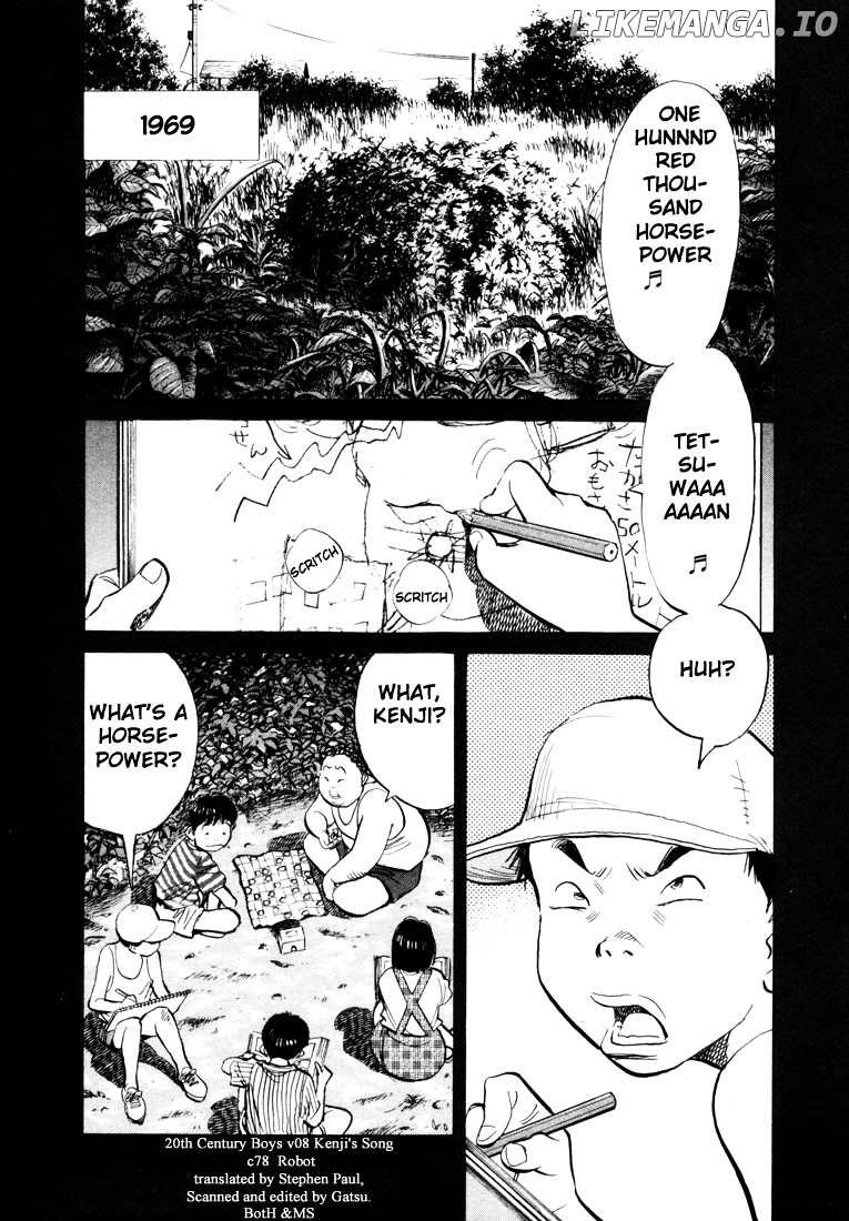 Read 20th Century Boys ENGLISH Manga Online