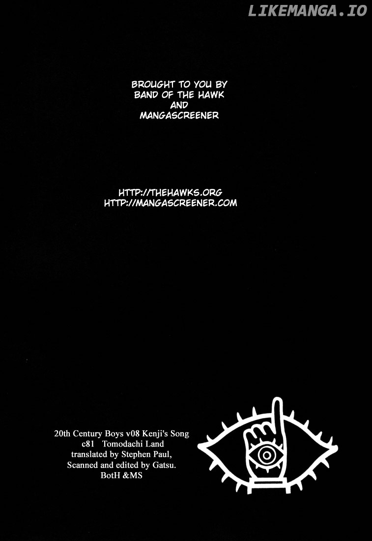 Read 20th Century Boys ENGLISH Manga Online