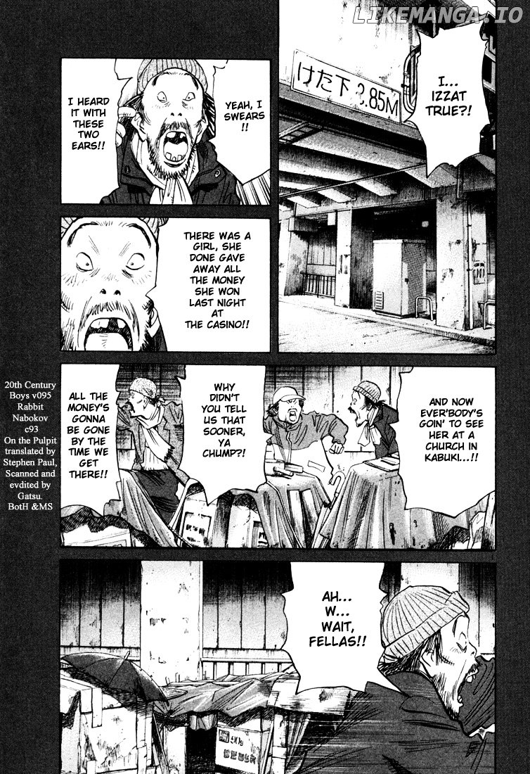 Read 20th Century Boys ENGLISH Manga Online