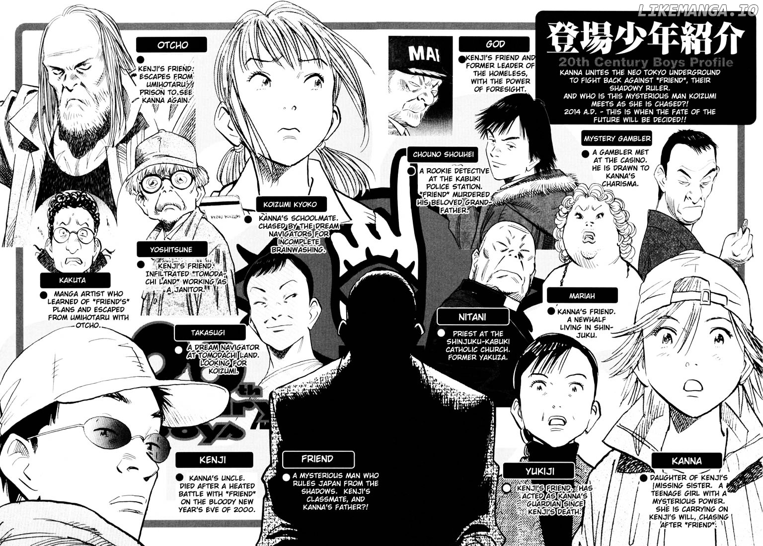 Read 20th Century Boys ENGLISH Manga Online