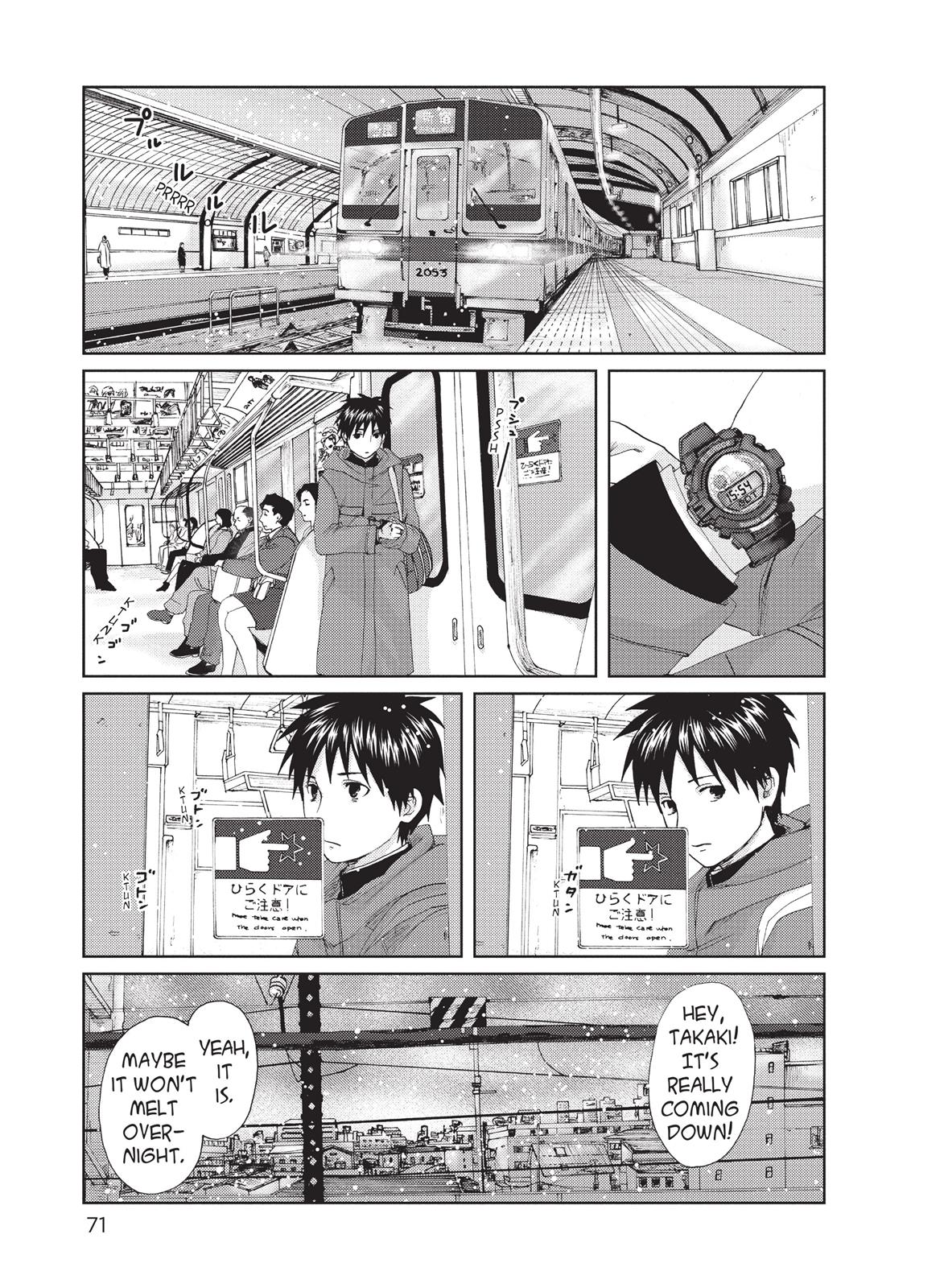 Read 5 Centimeters per Second ENGLISH Manga Online