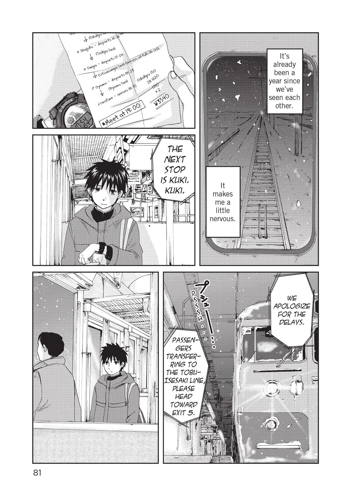 Read 5 Centimeters per Second ENGLISH Manga Online