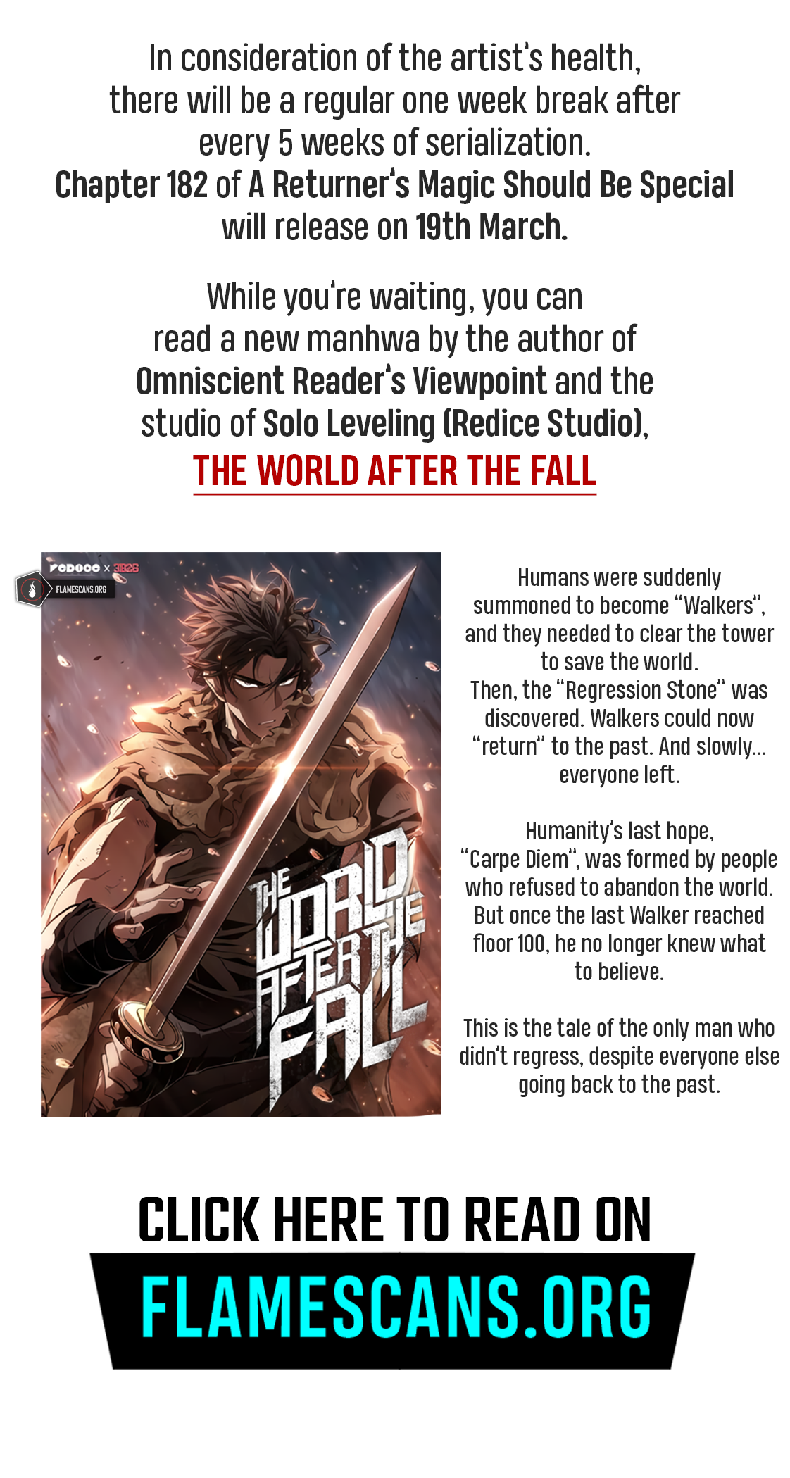 Read A Returner's Magic Should Be Special ENGLISH Manga Online