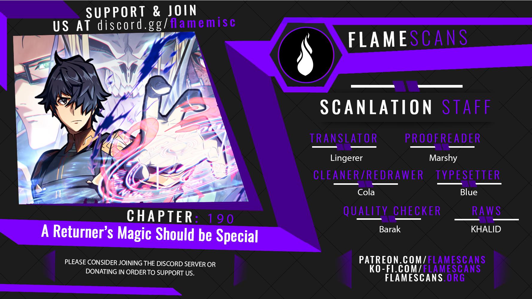 Read A Returner's Magic Should Be Special ENGLISH Manga Online