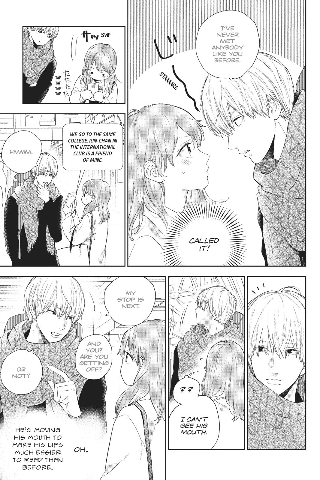 Read A Sign of Affection ENGLISH Manga Online