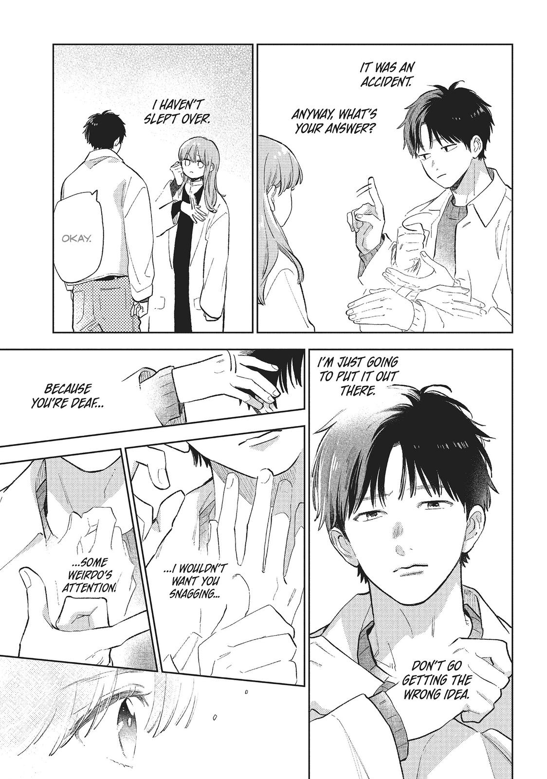 Read A Sign of Affection ENGLISH Manga Online