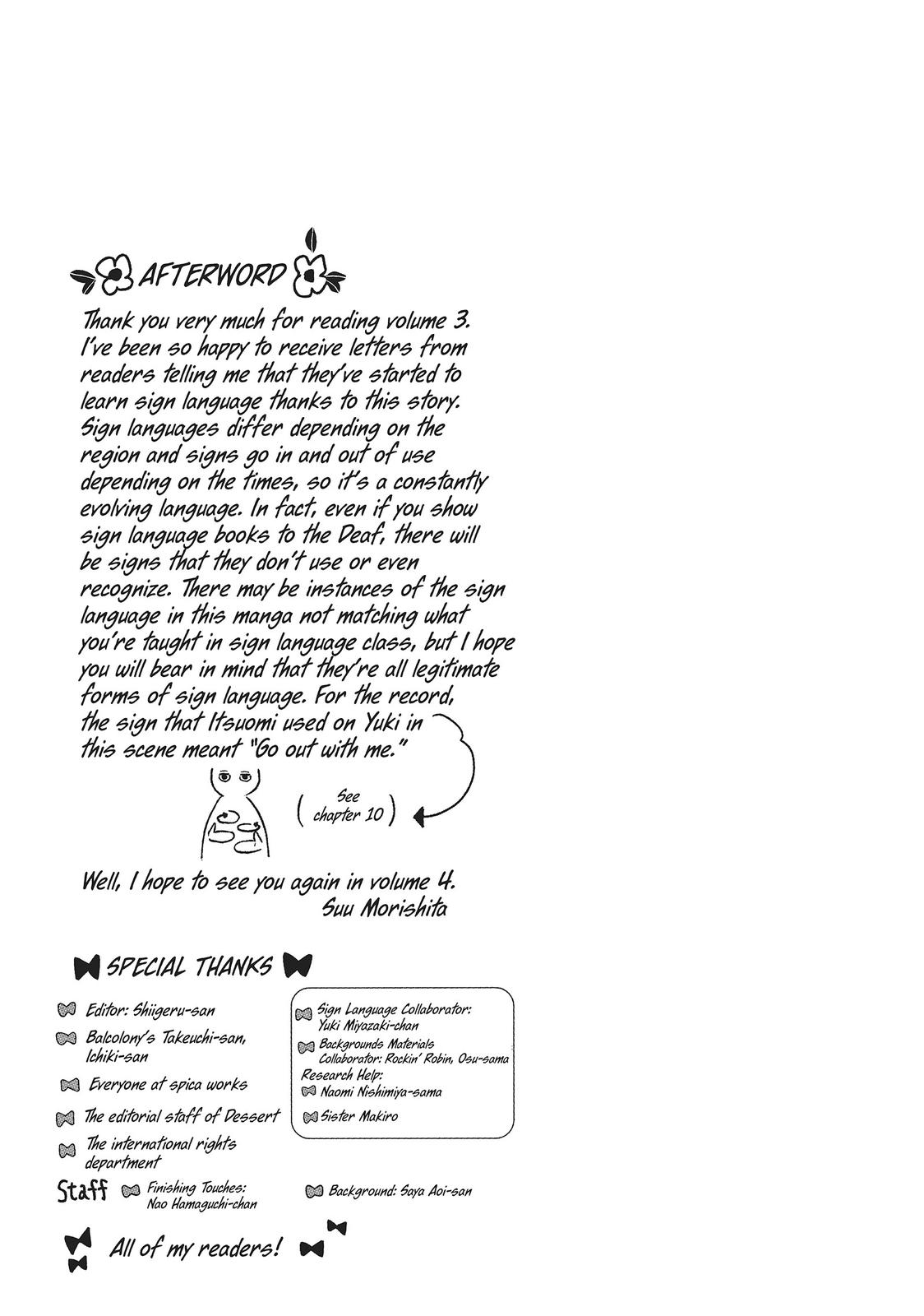 Read A Sign of Affection ENGLISH Manga Online