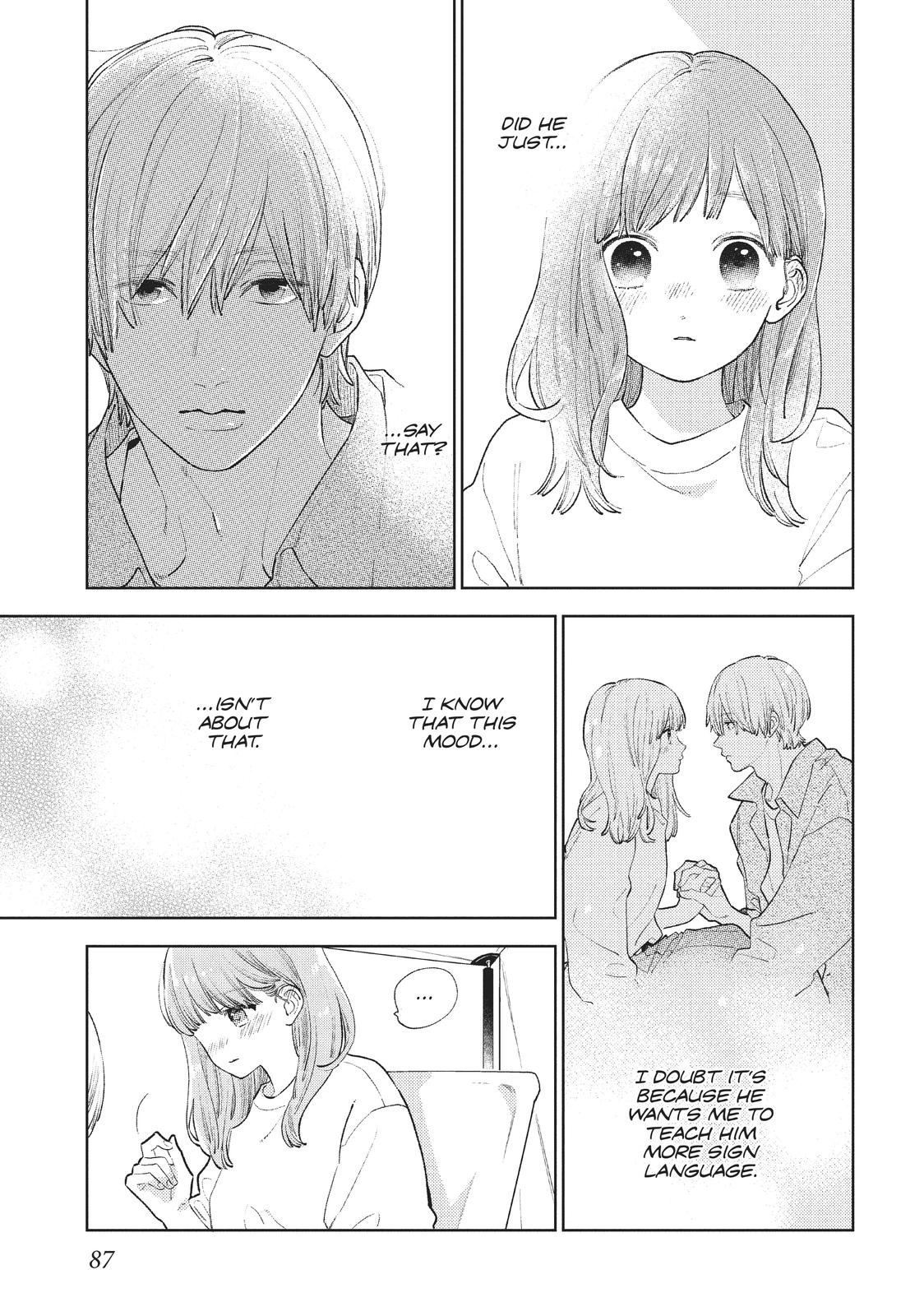 Read A Sign of Affection ENGLISH Manga Online