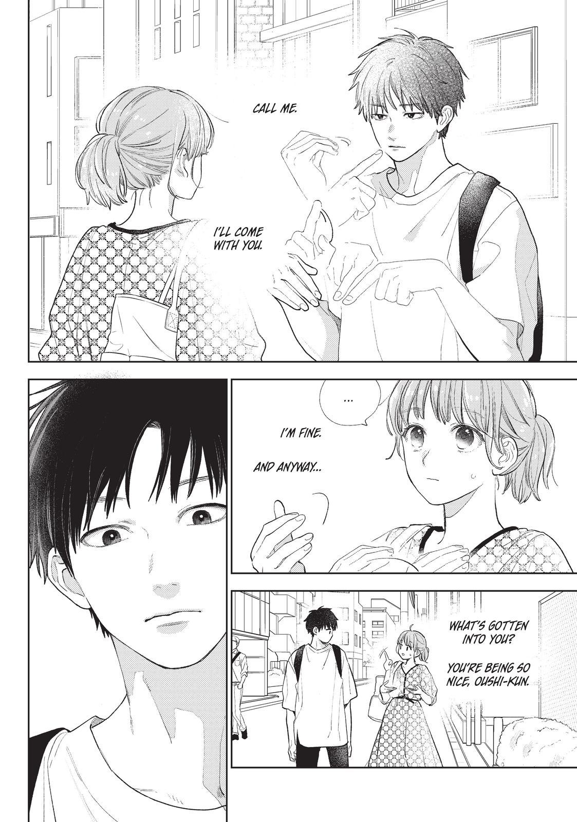 Read A Sign of Affection ENGLISH Manga Online