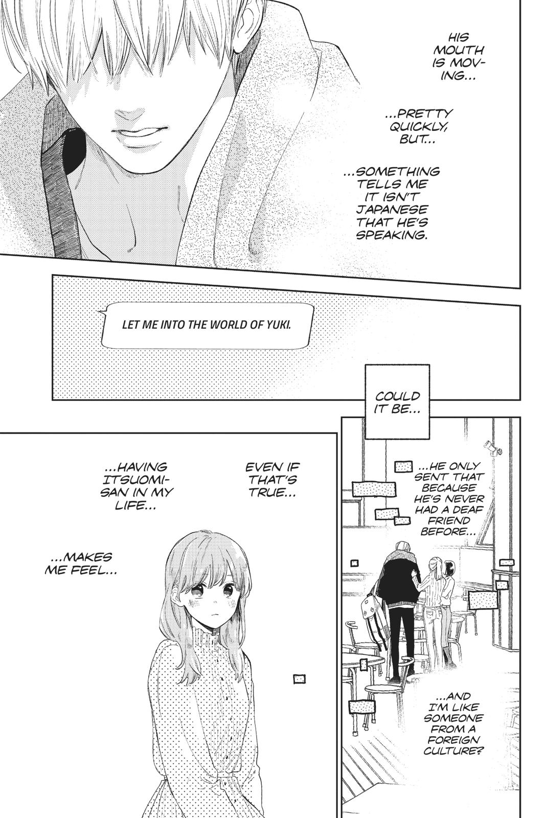 Read A Sign of Affection ENGLISH Manga Online