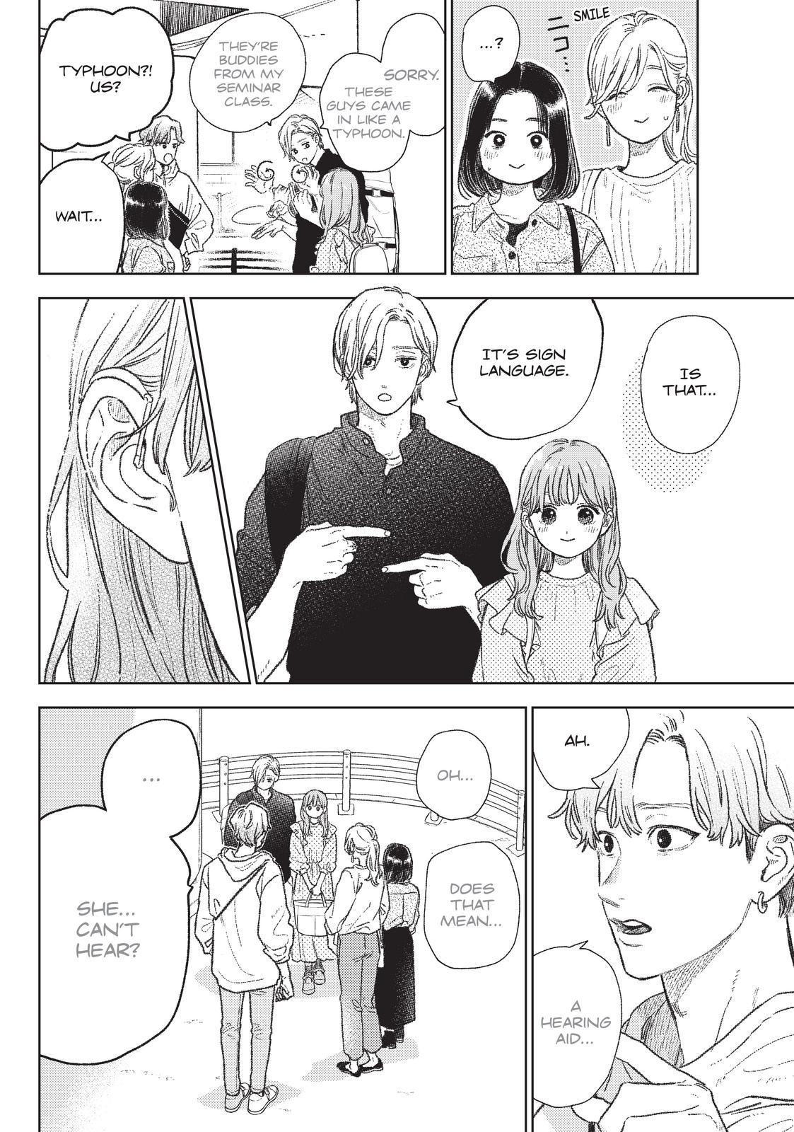 Read A Sign of Affection ENGLISH Manga Online