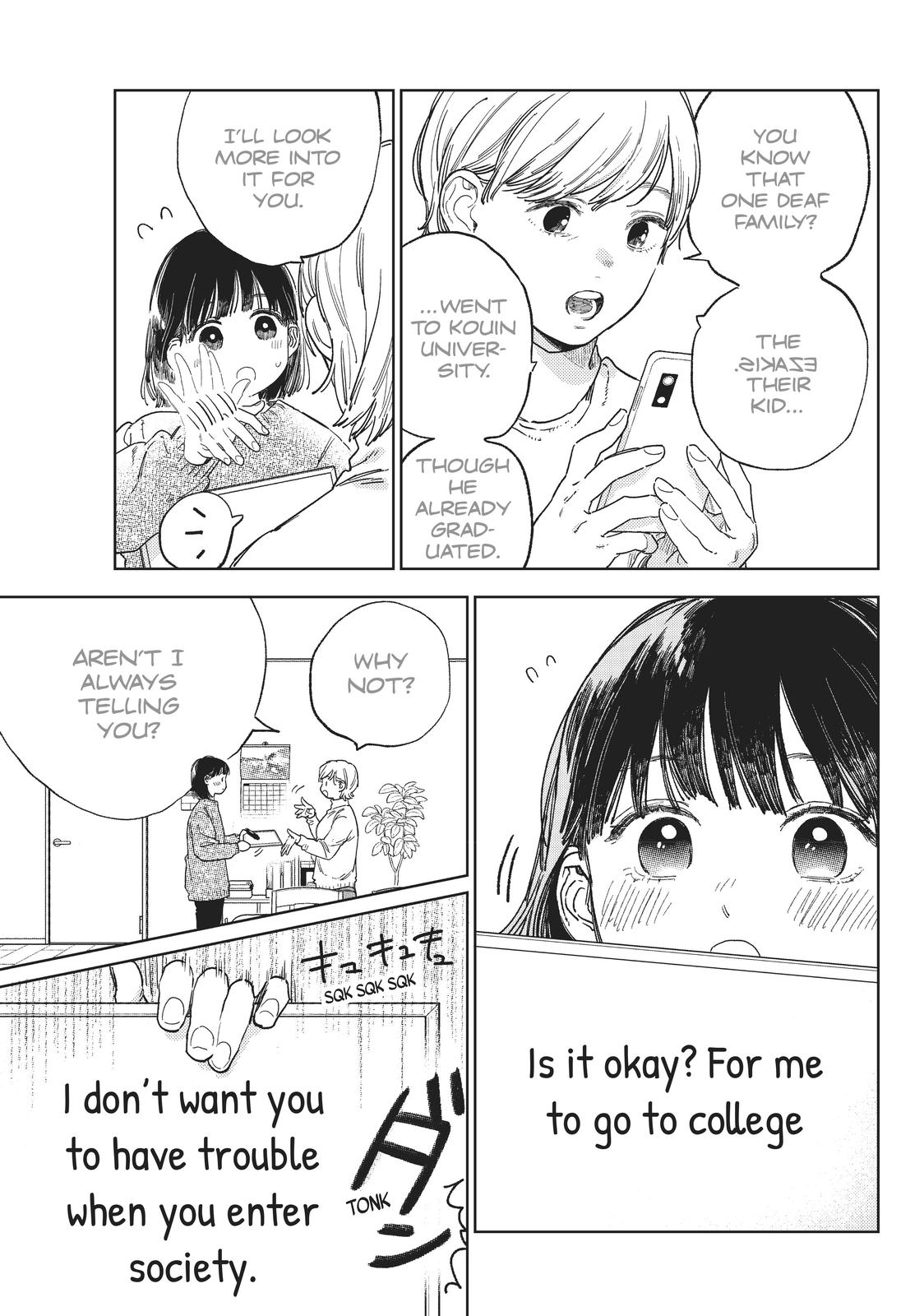 Read A Sign of Affection ENGLISH Manga Online