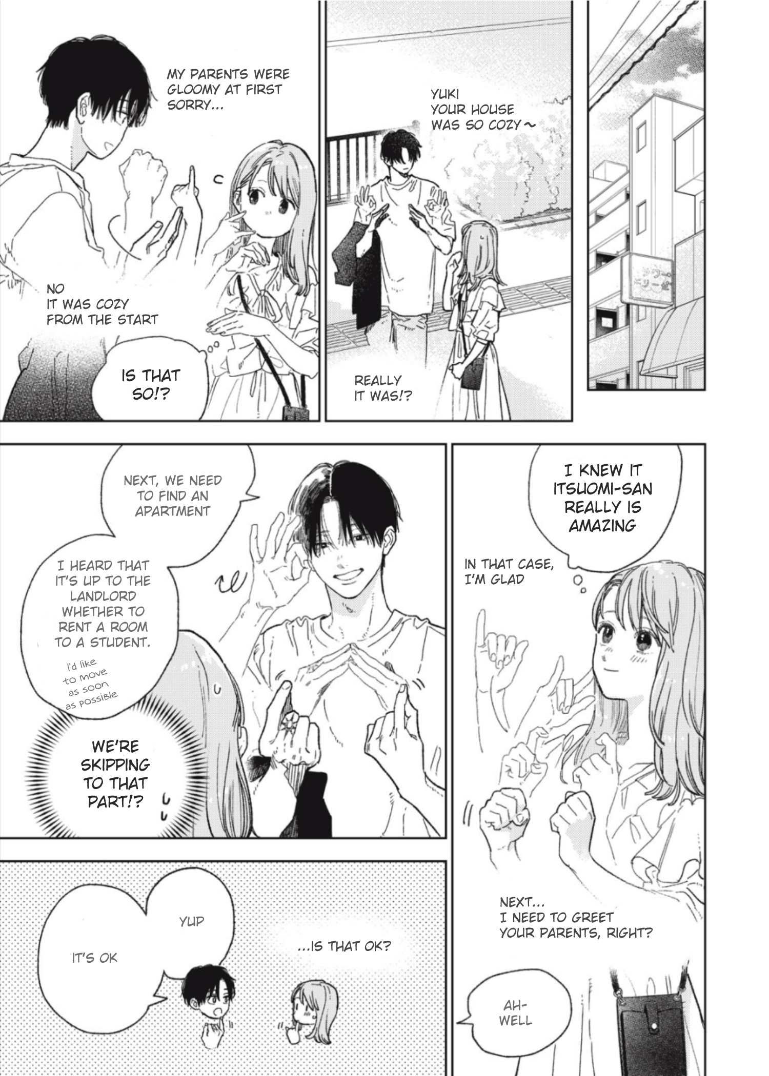 Read A Sign of Affection ENGLISH Manga Online