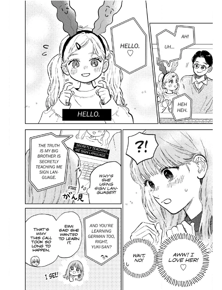 Read A Sign of Affection ENGLISH Manga Online