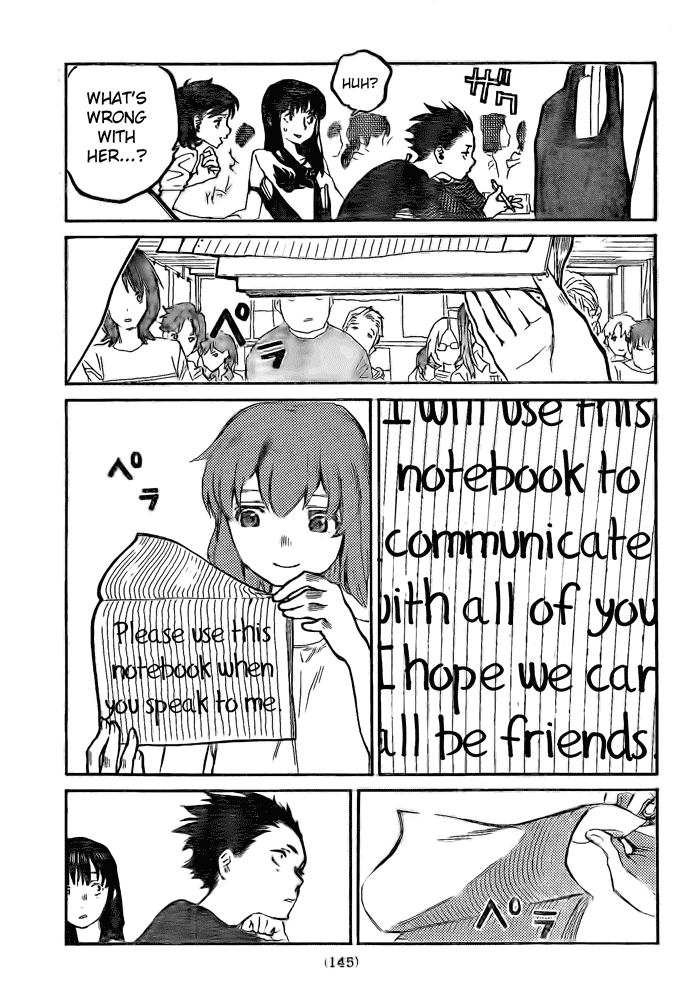 Read A Silent Voice ENGLISH Manga Online