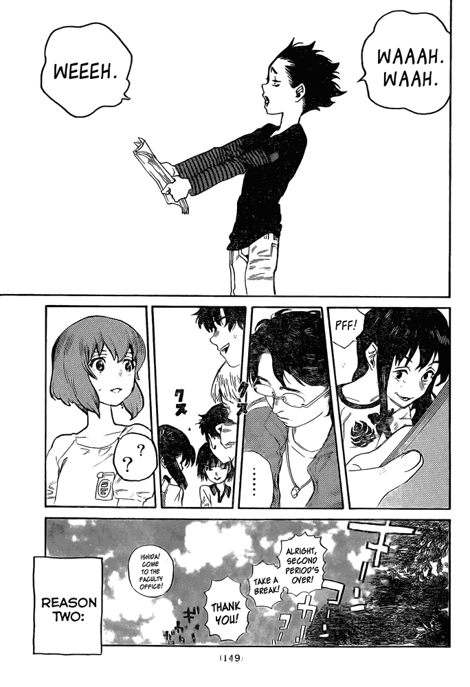 Read A Silent Voice ENGLISH Manga Online