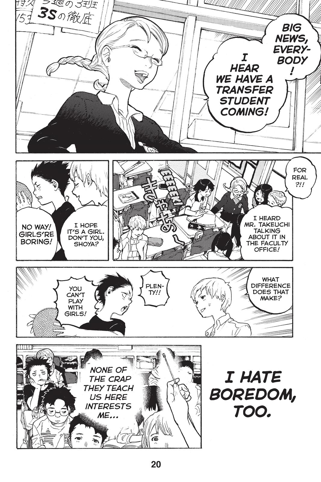 Read A Silent Voice ENGLISH Manga Online