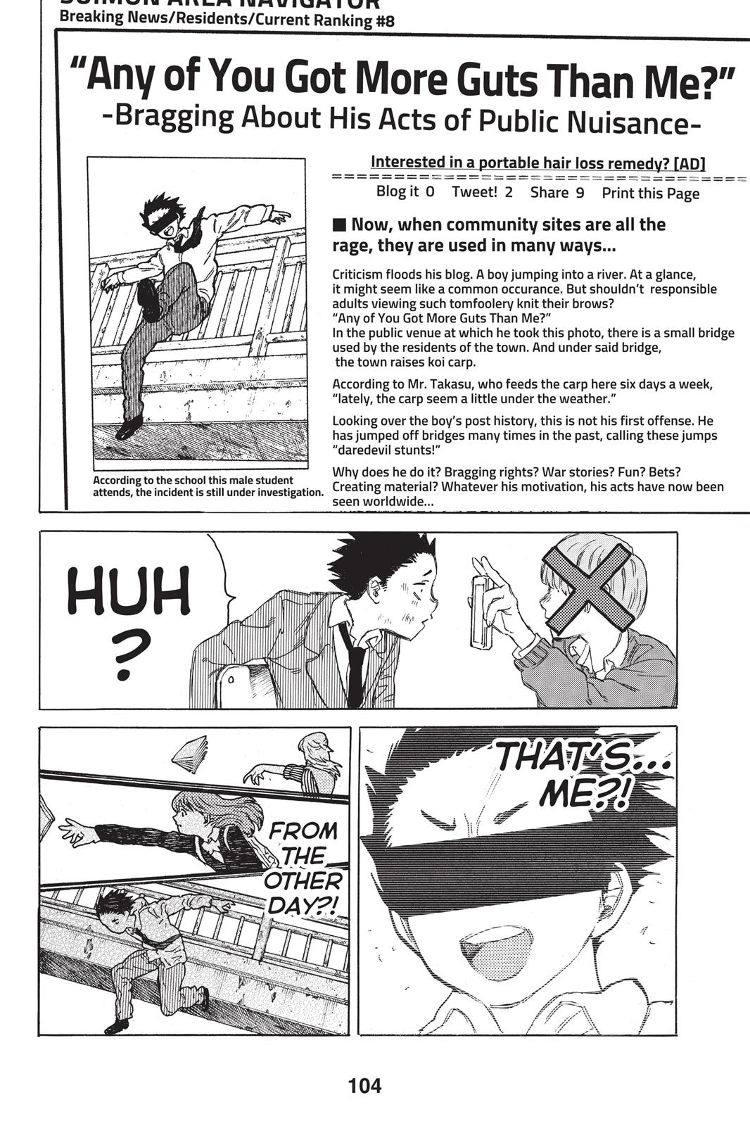 Read A Silent Voice ENGLISH Manga Online