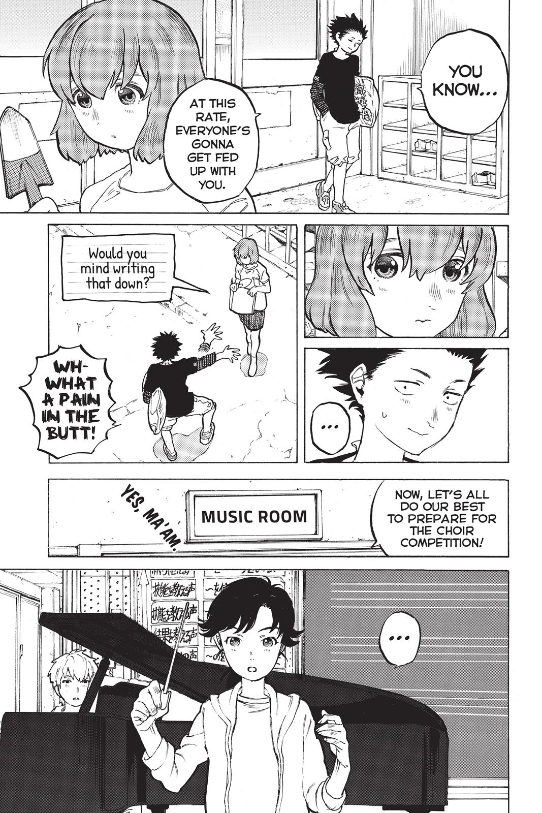 Read A Silent Voice ENGLISH Manga Online