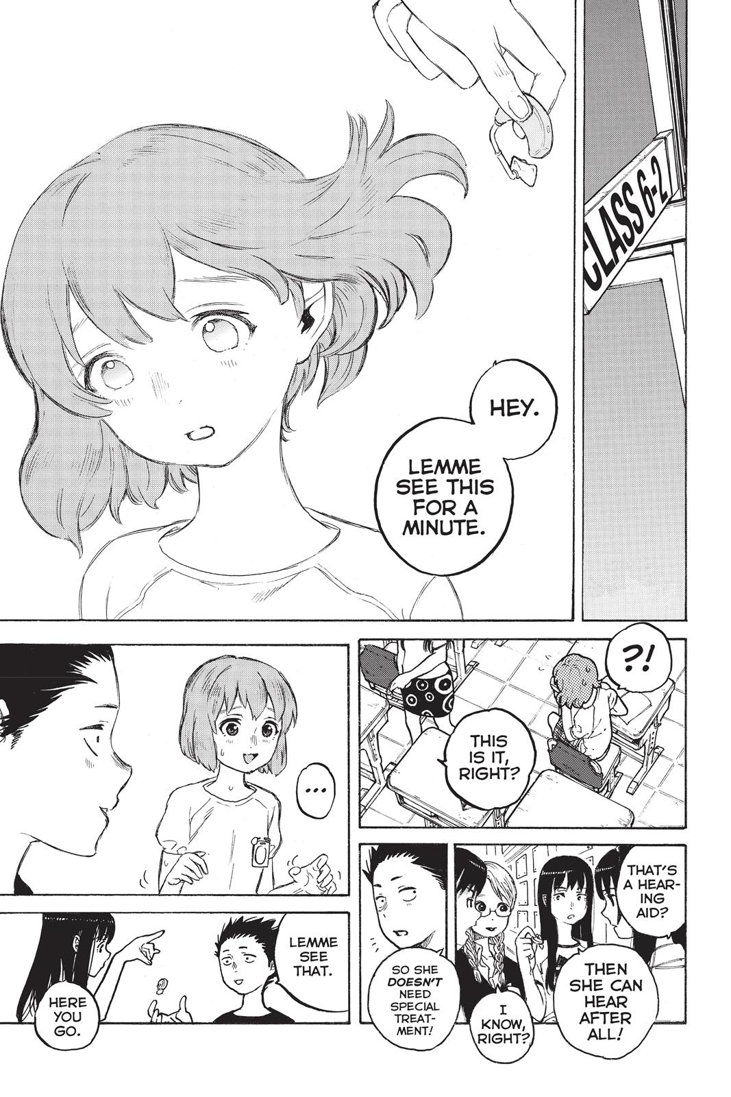 Read A Silent Voice ENGLISH Manga Online