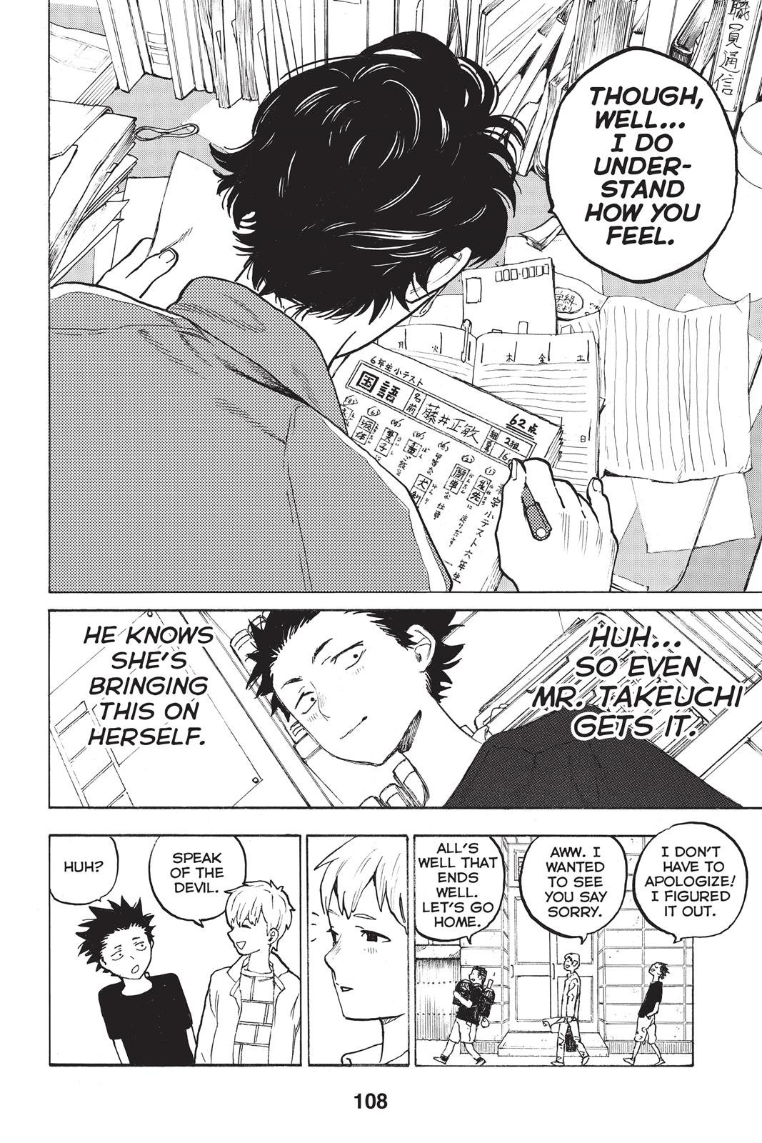 Read A Silent Voice ENGLISH Manga Online