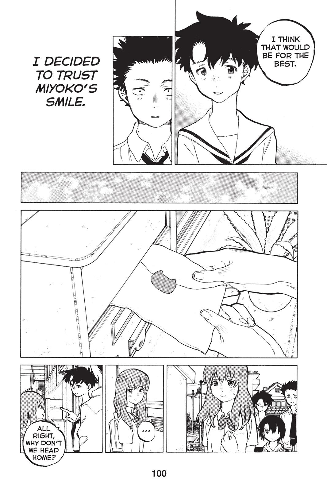 Read A Silent Voice ENGLISH Manga Online