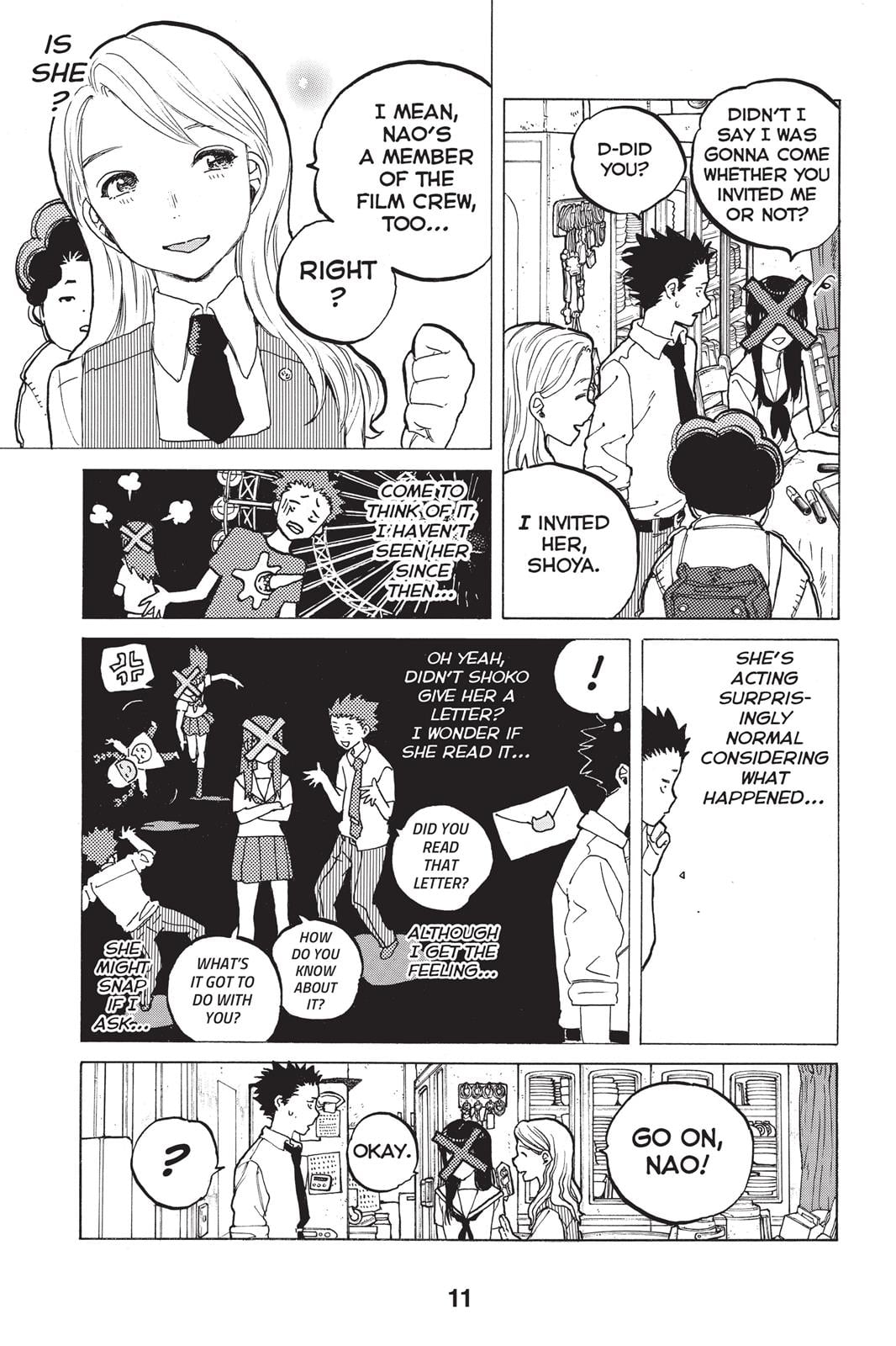 Read A Silent Voice ENGLISH Manga Online