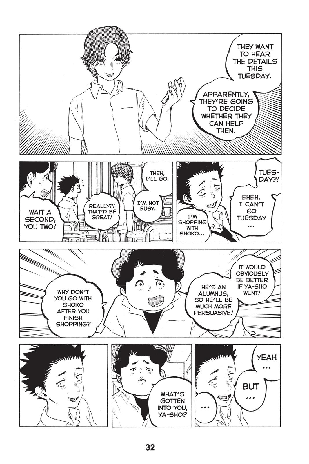 Read A Silent Voice ENGLISH Manga Online